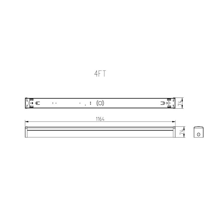 Deluxe Emergency Batten - Pierlite