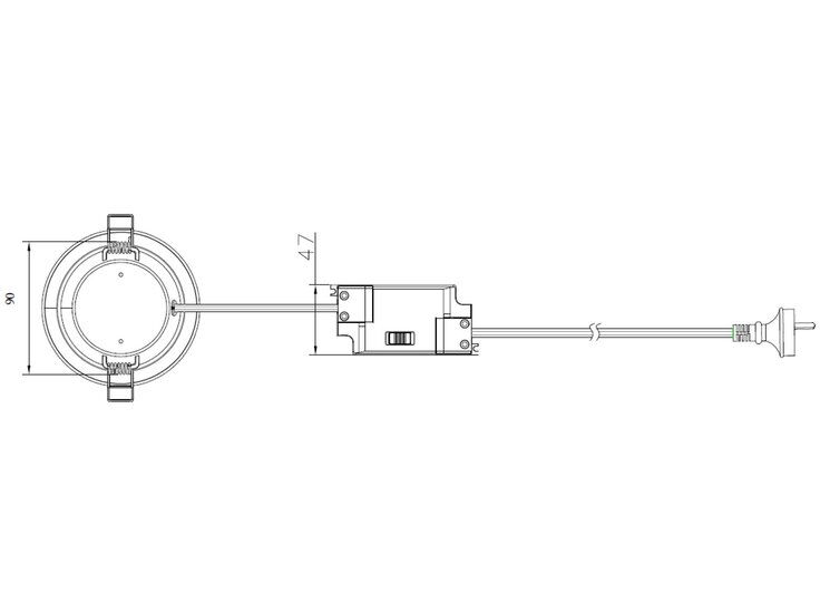 Litelux Colour Select LED Downlight Gen3 - Pierlite