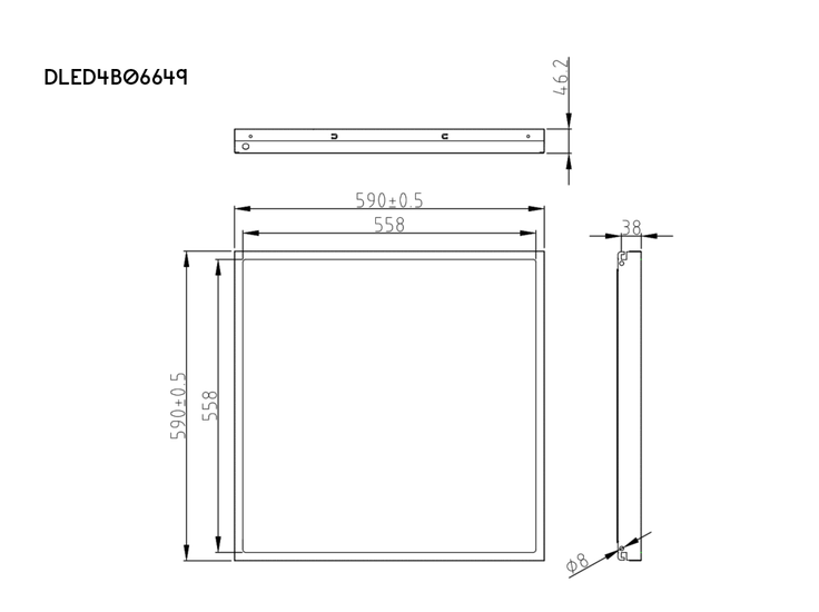 DLED Troffer Gen4 - Pierlite