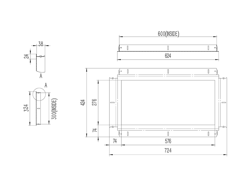 Plaster Master Recessed Frames - Pierlite